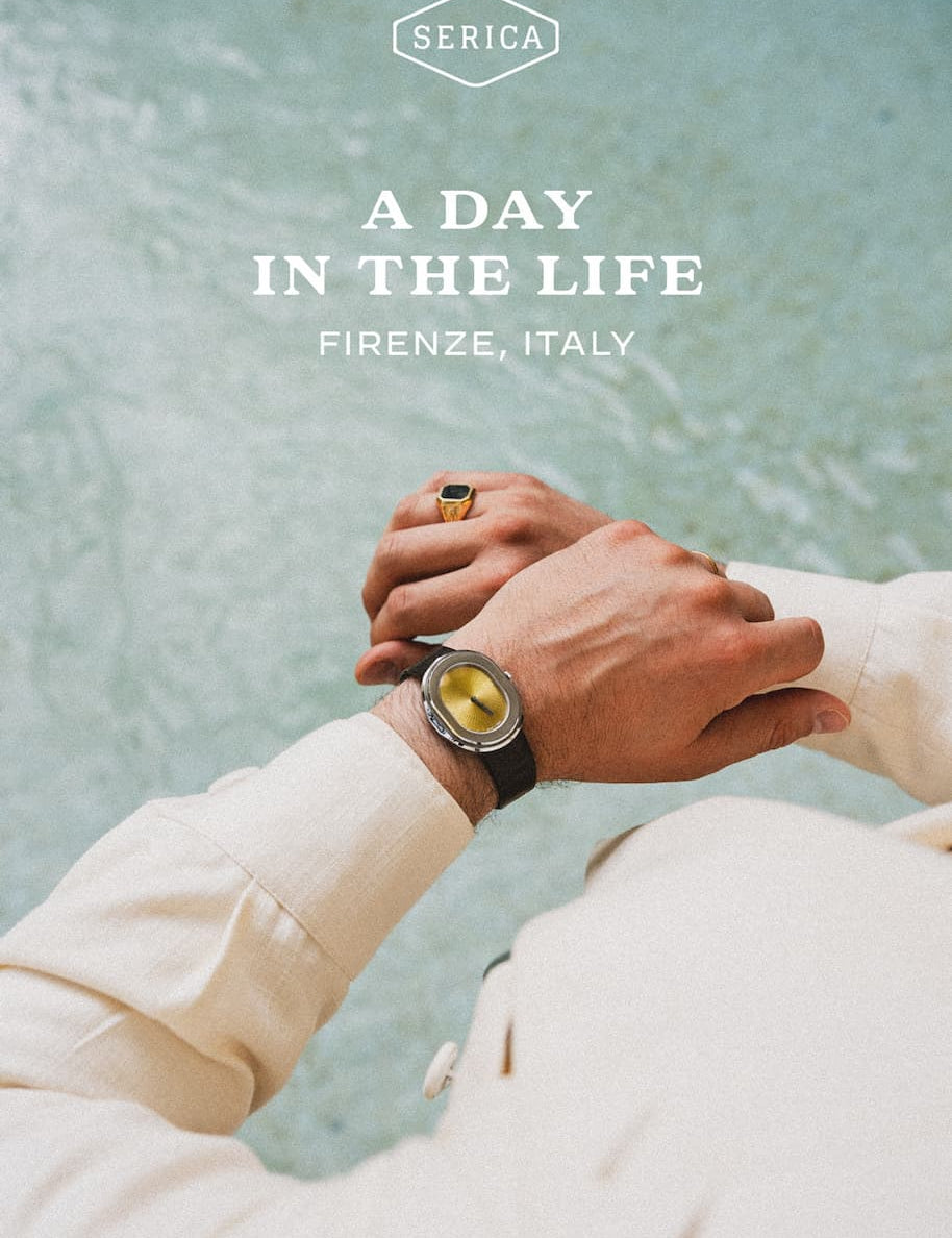 Serica Watches - A day in the life : Firenze