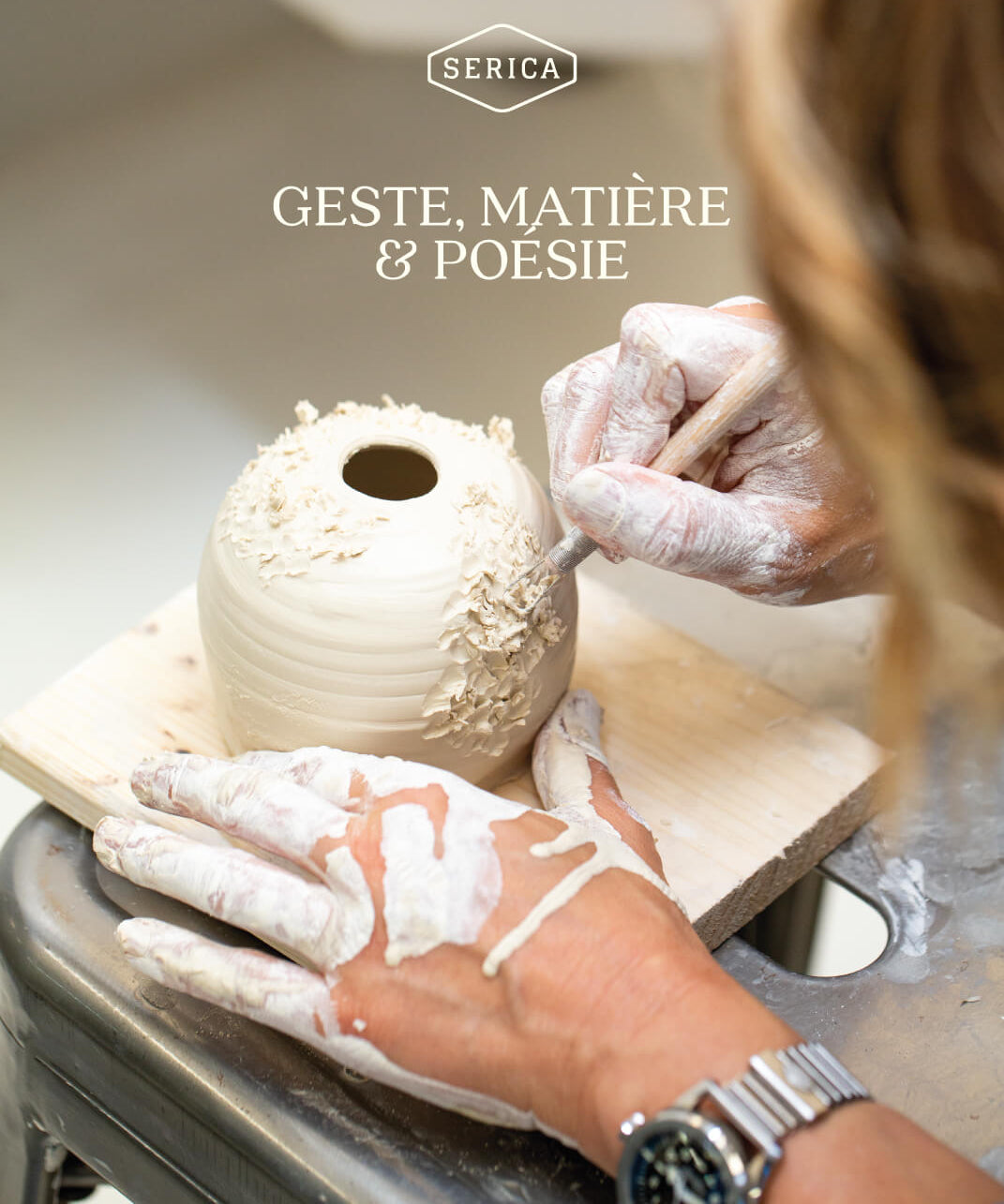 Serica Watches - Silène Fry : Dialogue poétique entre geste et matière