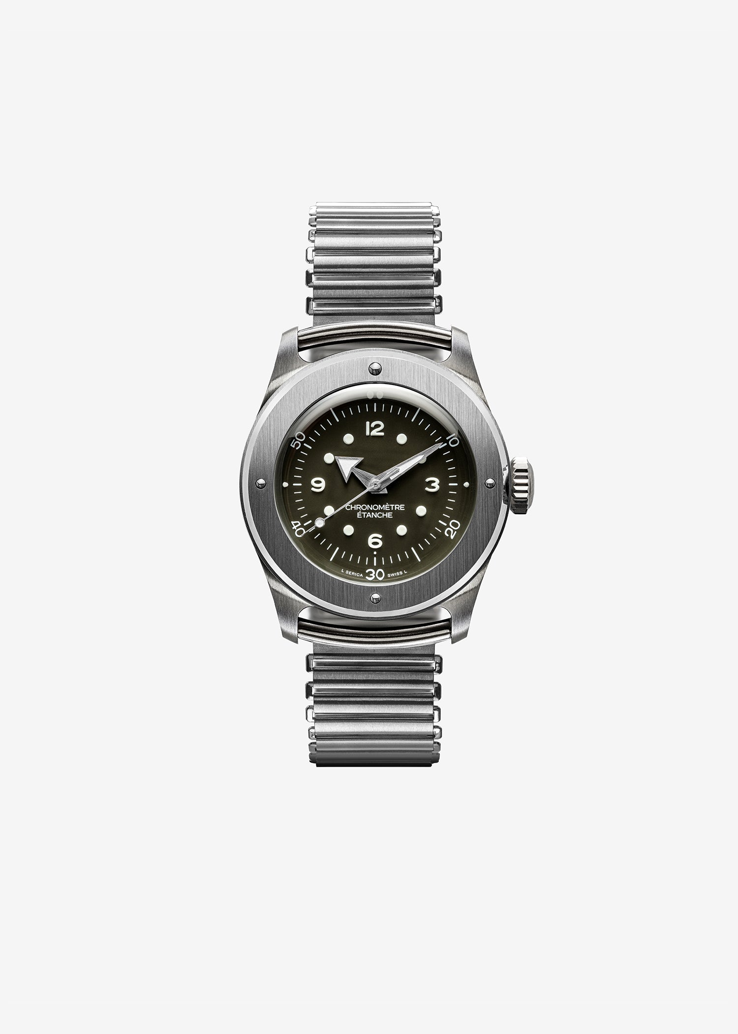Serica Watches - Ref. 7505 - Olive Green