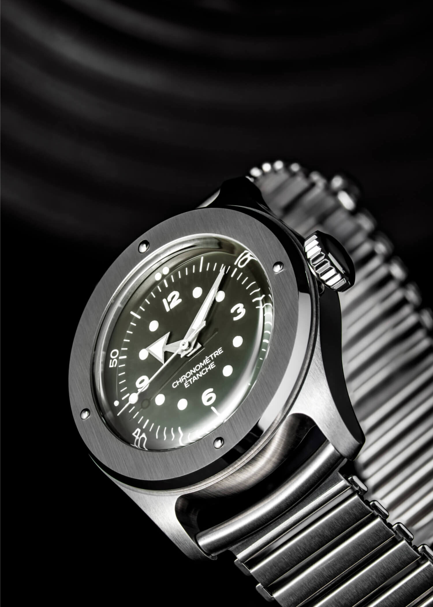 Serica Watches - Ref. 7505 - Olive Green