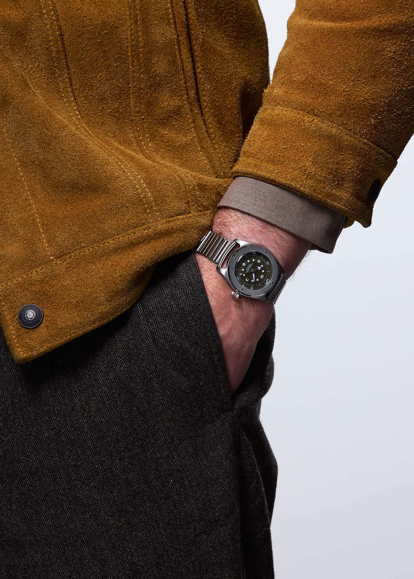 Serica Watches - Ref. 7505 - Olive Green