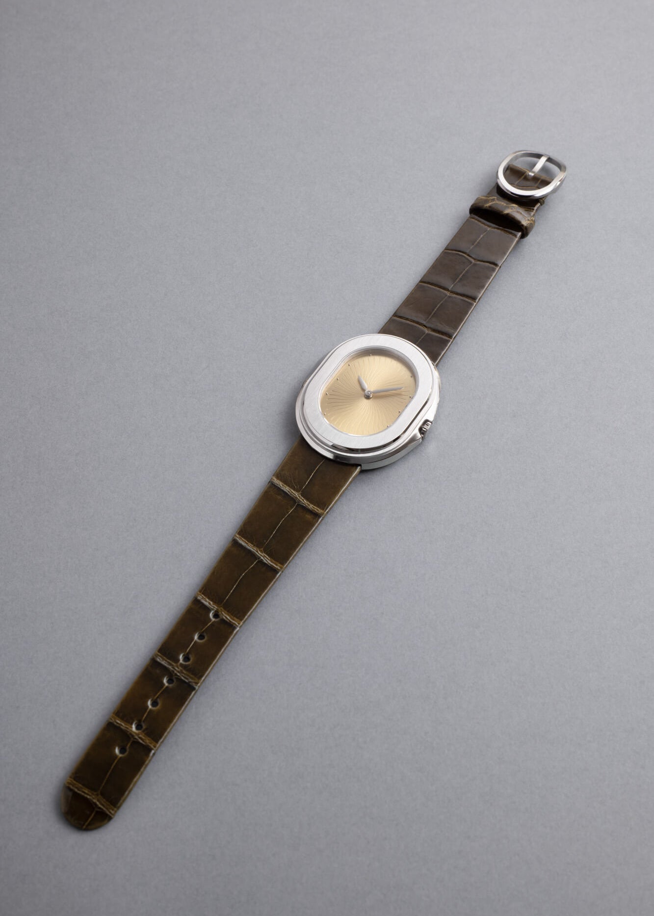 Serica Watches - Bracelet 'Parade' – Alligator Olive