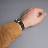 Bracelet 'Parade' – Alligator Olive