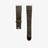 Bracelet 'Parade' – Alligator Olive