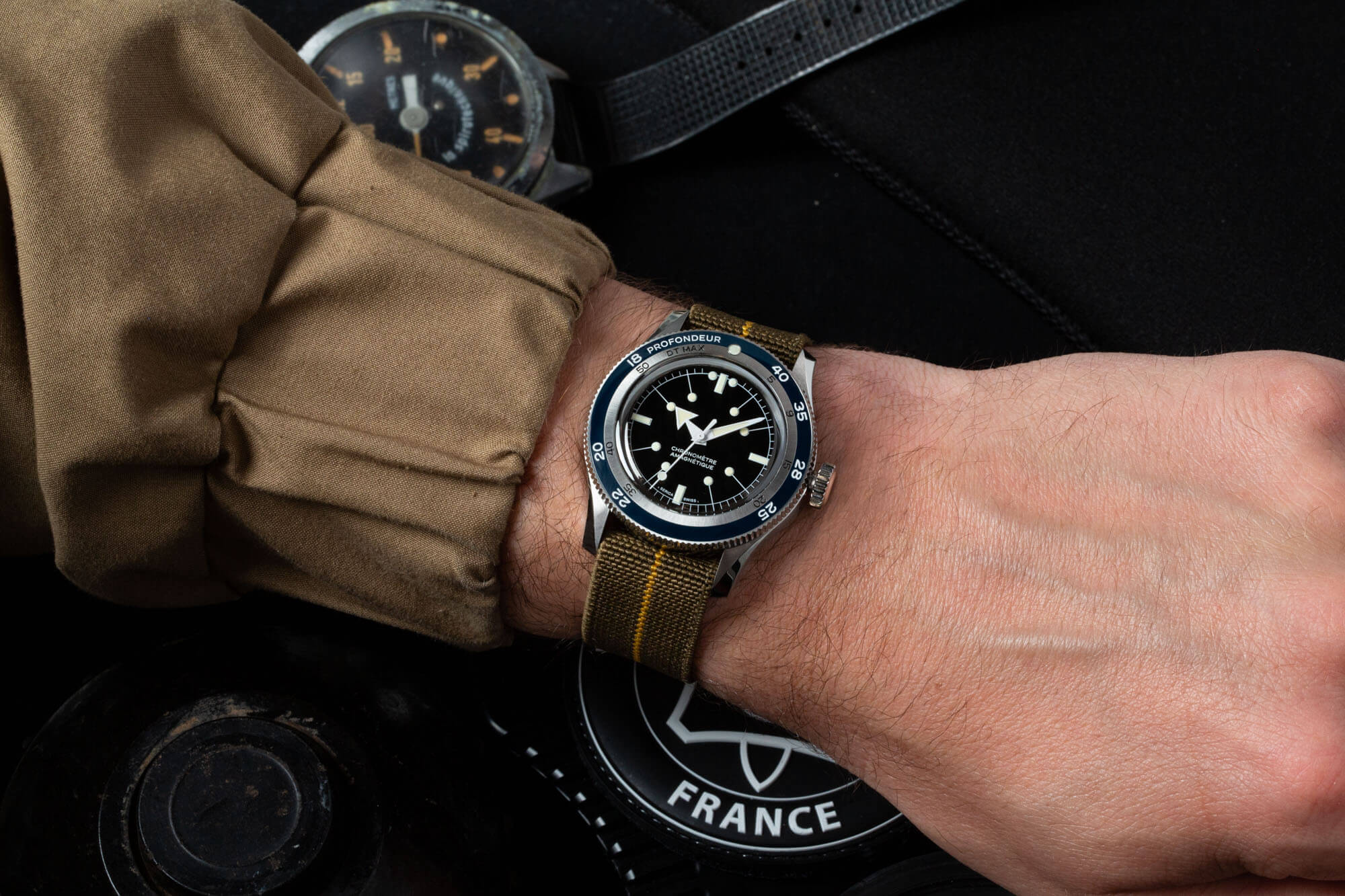 PLD」ストラップ ＜オリーブグリーン＞ – SERICA Watches